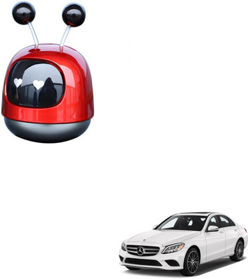 SEMAPHORE Natural Diffuser Cute Robot Car Perfume Alloy(Red) For Mercedes Benz C-Class(30 ml)