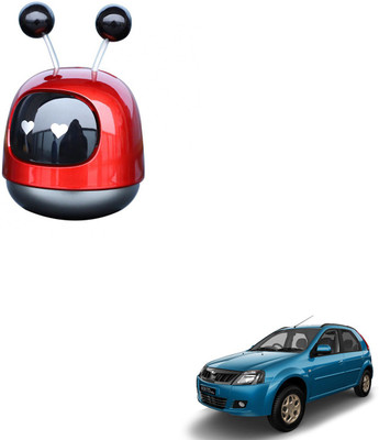 SEMAPHORE Natural Diffuser Cute Robot Car Perfume Alloy(Red) For Mahindra Verito Vibe(30 ml)