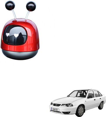 SEMAPHORE Natural Diffuser Cute Robot Car Perfume Alloy(Red) For Daewoo Cielo(30 ml)