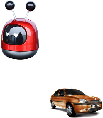 SEMAPHORE Natural Diffuser Cute Robot Car Perfume Alloy(Red) For Ford Ikon(30 ml)
