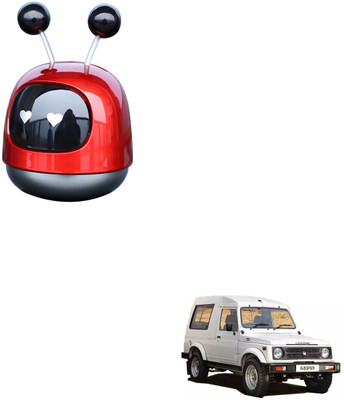 SEMAPHORE Natural Diffuser Cute Robot Car Perfume Alloy(Red) For Maruti Gypsy(30 ml)