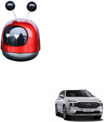 SEMAPHORE Natural Diffuser Cute Robot Car Perfume Alloy(Red) For Hyundai SantaFe(30 ml)