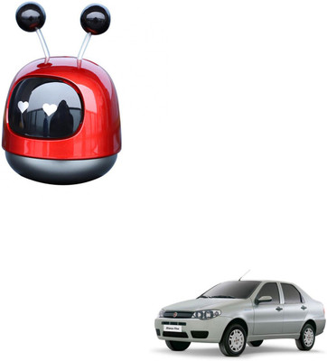SEMAPHORE Natural Diffuser Cute Robot Car Perfume Alloy(Red) For Fiat Siena(30 ml)