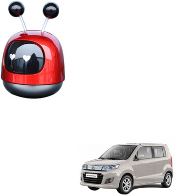 SEMAPHORE Natural Diffuser Cute Robot Car Perfume Alloy(Red) For Maruti WagonR Stingray(30 ml)