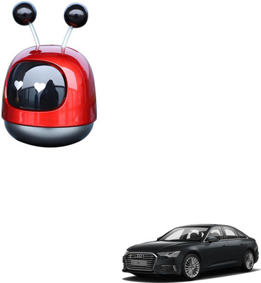 SEMAPHORE Natural Diffuser Cute Robot Car Perfume Alloy(Red) For Audi A6(30 ml)