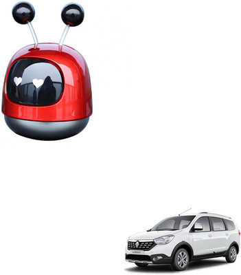 SEMAPHORE Natural Diffuser Cute Robot Car Perfume Alloy(Red) For Renault Lodgy(30 ml)
