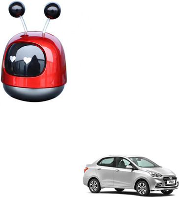 SEMAPHORE Natural Diffuser Cute Robot Car Perfume Alloy(Red) For Hyundai Xcent(30 ml)