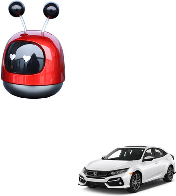 SEMAPHORE Natural Diffuser Cute Robot Car Perfume Alloy(Red) For Honda Civic(30 ml)