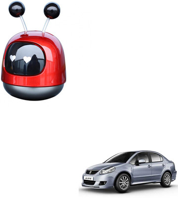 SEMAPHORE Natural Diffuser Cute Robot Car Perfume Alloy(Red) For Maruti SX4(30 ml)
