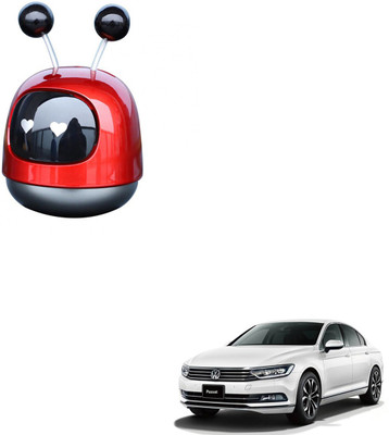 SEMAPHORE Natural Diffuser Cute Robot Car Perfume Alloy(Red) For Volkswagen Passat(30 ml)