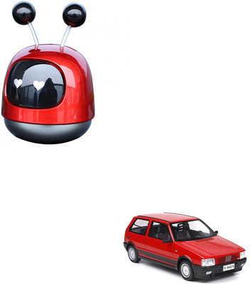 SEMAPHORE Natural Diffuser Cute Robot Car Perfume Alloy(Red) For Fiat Uno(30 ml)