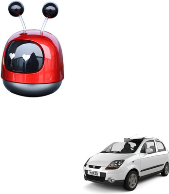 SEMAPHORE Natural Diffuser Cute Robot Car Perfume Alloy(Red) For Daewoo Matiz(30 ml)