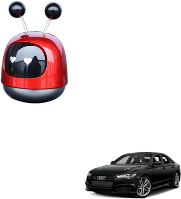SEMAPHORE Natural Diffuser Cute Robot Car Perfume Alloy(Red) For Audi S6(30 ml)