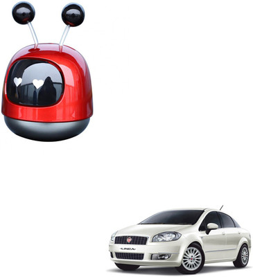 SEMAPHORE Natural Diffuser Cute Robot Car Perfume Alloy(Red) For Fiat Linea Classic(30 ml)