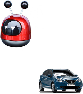 SEMAPHORE Natural Diffuser Cute Robot Car Perfume Alloy(Red) For Maruti Baleno(30 ml)