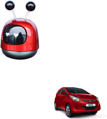 SEMAPHORE Natural Diffuser Cute Robot Car Perfume Alloy(Red) For Hyundai Eon(30 ml)