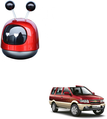 SEMAPHORE Natural Diffuser Cute Robot Car Perfume Alloy(Red) For Chevrolet Tavera(30 ml)