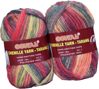 Simi Enterprise Represents Oswal 3 Ply Knitting Yarn Wool, Rowan Mix 400 gm Art-ACFC