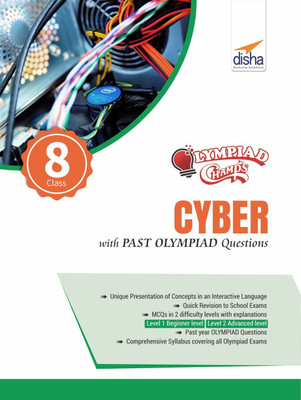 Olympiad Champs Cyber Class 8 with Past Olympiad Questions(English, Paperback, Disha Experts)
