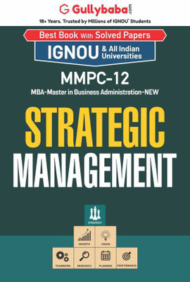 MMPC-12 Strategic Management(Paperback, GPH Expert)