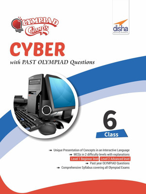 Olympiad Champs Cyber Class 6 with Past Olympiad Questions(English, Paperback, Disha Experts)