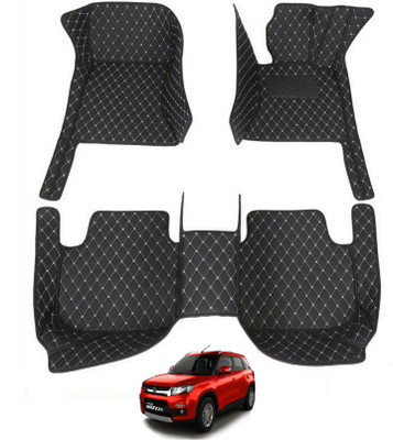 Auto Hub Leatherite 7D Mat For  Maruti Suzuki Vitara Brezza(Black)