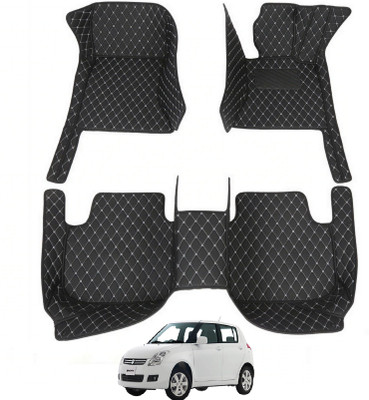 Auto Hub Leatherite 7D Mat For  Maruti Suzuki Swift(Black)