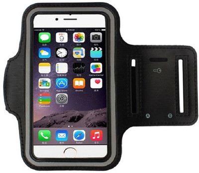 RHONNIUM Arm Band Case for Mobiles(Black, Waterproof, Pack of: 1)