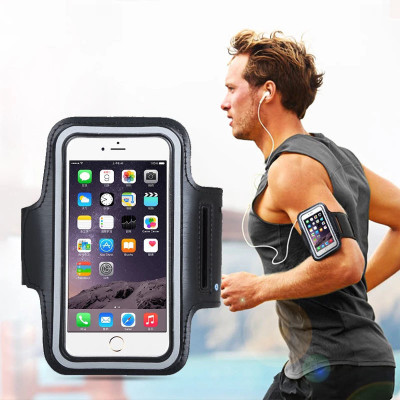 RHONNIUM Arm Band Case for Smartphones(Black, Pack of: 1)