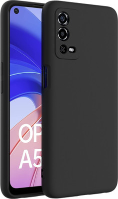 KartV Back Cover for Oppo A55 4G, Oppo A55(Black, Camera Bump Protector, Pack of: 1)