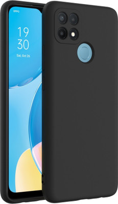 CaseTOcase Back Cover for OPPO A15s(Black, Matte Finish, Silicon, Pack of: 1)