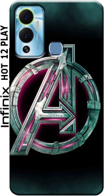 TrenoSio Back Cover for Infinix Hot 12 Play 2741(Multicolor, 3D Case, Silicon, Pack of: 1)