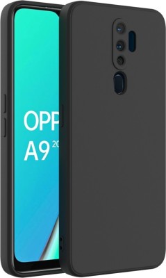 KartV Back Cover for Oppo A9 2020, Oppo A5 2020(Black, Camera Bump Protector, Pack of: 1)