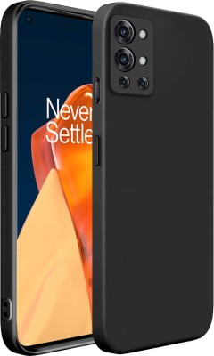 KloutCase Back Cover for OnePlus 9R(Black, Shock Proof, Silicon, Pack of: 1)