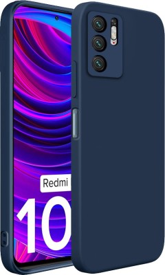 Winble Bumper Case for Xiaomi Mi Redmi Note 10T 5G, REDMI Note 10T 5G, Original liquid silicone case(Blue, Camera Bump Protector, Silicon, Pack of: 1)