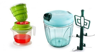 Kitchen4U Vegetable & Fruit Chopper(1 Nano Juicer, 2in1 chopper750ml)