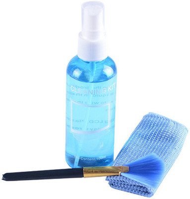 Wifton Cleaner Kit 3 in 1 Screen Cleaner With Spray Cloth Brush Clean Tool for Laptops, Computers, Mobiles(Cleaner Kit 3 in 1 Screen Cleaner With Spray Cloth Brush Clean Tool-X53)