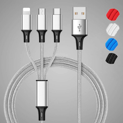 BOPUD Fast Charging cable For Adapter Mobile Data Cable Multiple Pin Charging Cable Charging Pad