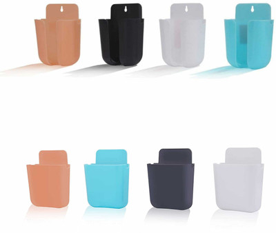 Joyansh 8 Compartments plastic wall mounted(white , black, blue ,orange)