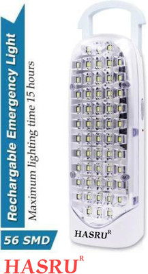 HASRU HS 505 56 SMD LED EMERGENCY LIGHTY and power full backup 1 hrs Lantern Emergency Light(White)