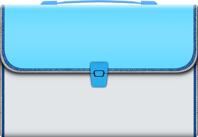 Fedus Plastic 13 Pocket Expanding File Folder with Handle, A4 Large Capacity Portable Holder(Set Of 1, Blue)
