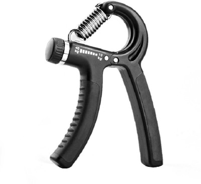 NIRVA Hand Exerciser Forearm Exerciser Hand Grip Strengthener is Adjustable (Gray) Hand Grip/Fitness Grip(Black)