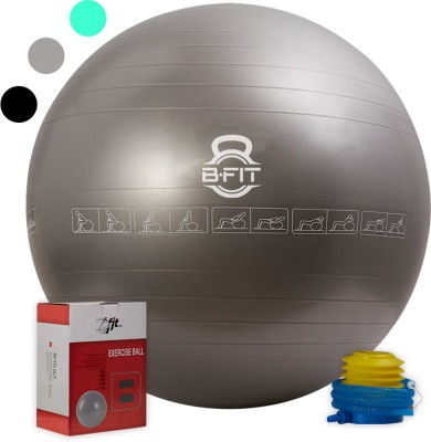 B fit Exercise Printed Heavy Commercial Gym Ball Gym Ball(With Pump)