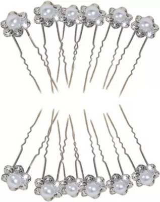 Afreen BUNSTICKSL Bun Clip(Silver)