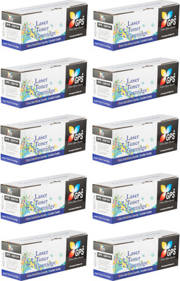 GPS Colour Your Dreams 12A / Q2612A / FX9 / 303 / 703 / 103 / CRG-303 Model Toner Pack Of 10 Pcs Black Ink Toner