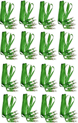 Dotpot 1 inch or 24mm Thick Lanyards with Badge Clip Lanyard(Green)