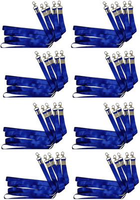 Dotpot Lanyards with Badge Clip with 24mm or 1 inch Lanyard(Blue)