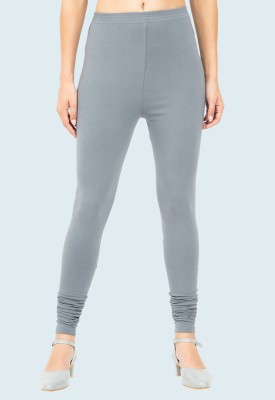 popolo Churidar  Western Wear Legging(Grey, Solid)