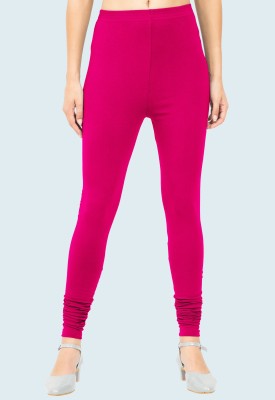 popolo Churidar  Western Wear Legging(Pink, Solid)