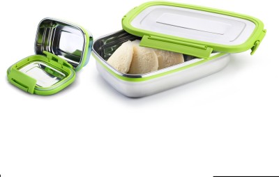 Gambit stainless Steel Lunch Pack for Office & School ,Containers Lunch Box 1 Containers Lunch Box(500 ml, Thermoware)